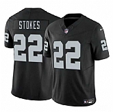 Men & Women & Youth Las Vegas Raiders #22 Eric Stokes Black 2025 F.U.S.E. Vapor Stitched Jersey,baseball caps,new era cap wholesale,wholesale hats